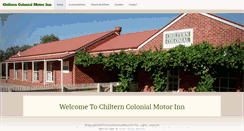Desktop Screenshot of chilterncolonial.com.au